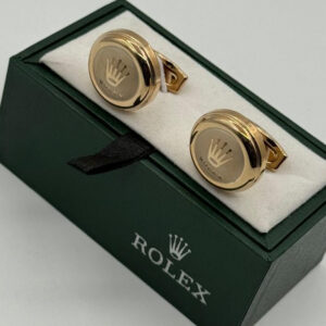 Boutons de Manchette Luxe Dorés