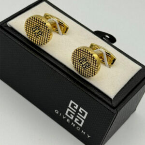 Boutons de manchette Givenchy dorés